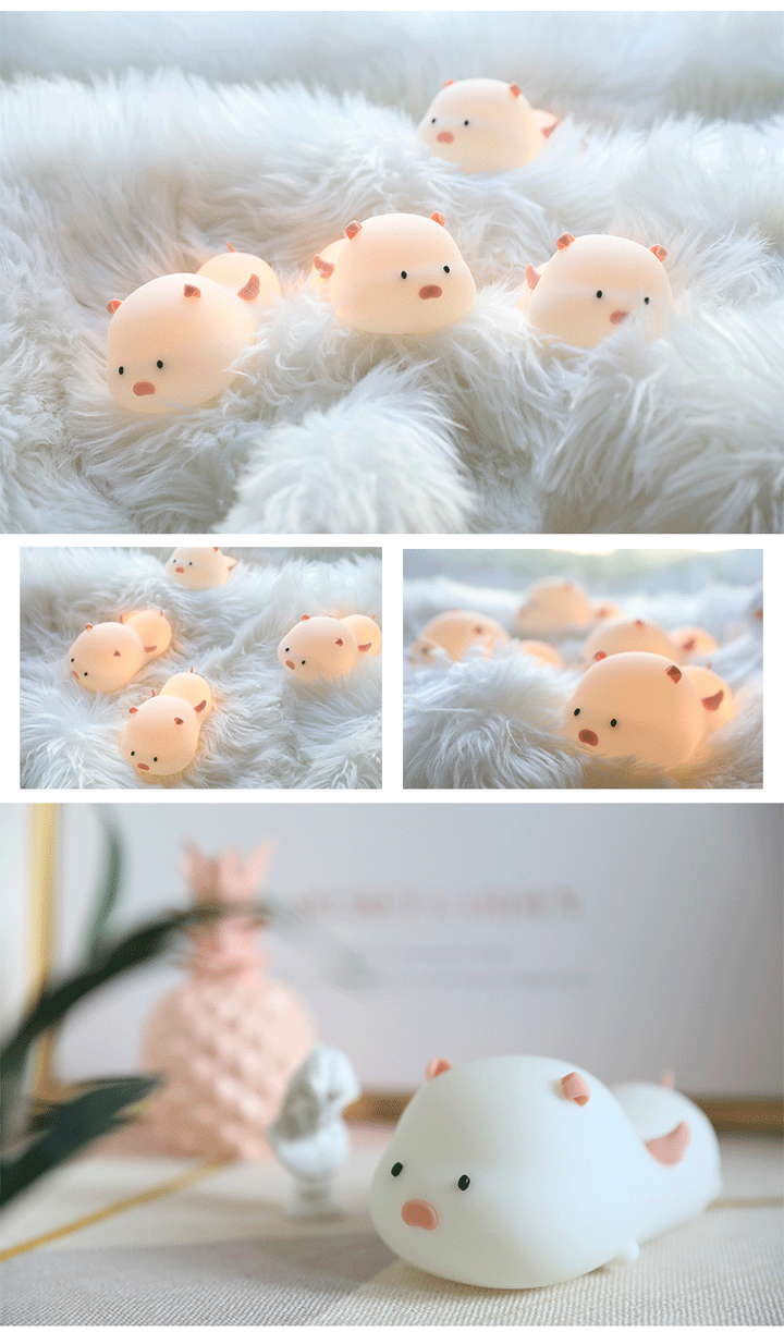 Pig Silicone Night Light - Arabian plus