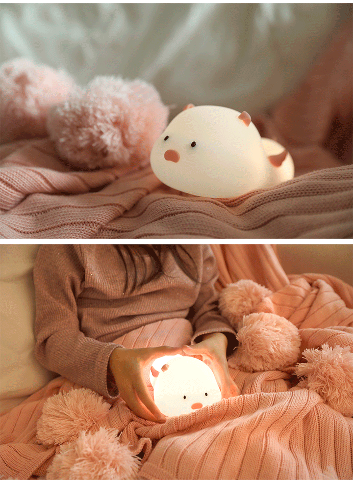 Pig Silicone Night Light - Arabian plus