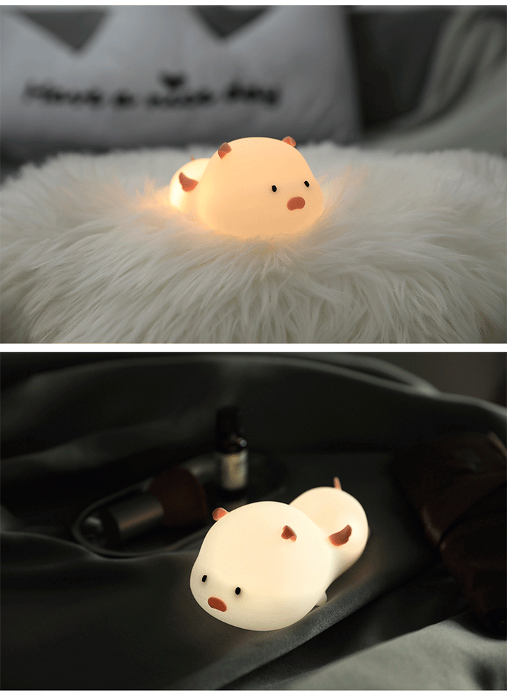 Pig Silicone Night Light - Arabian plus