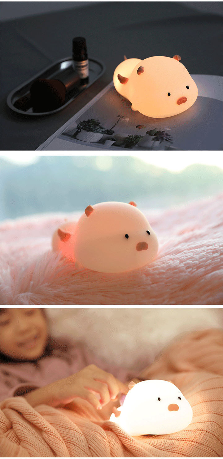 Pig Silicone Night Light - Arabian plus