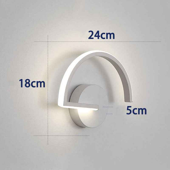Nordic Family Living Room Sofa Background Wall Lamp