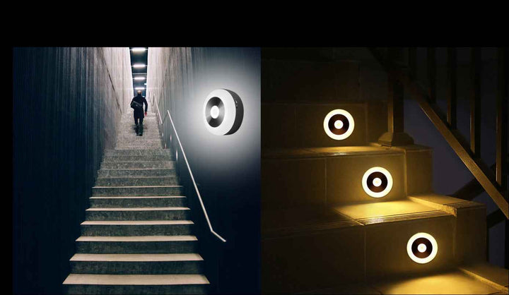 LED Human Body Sensor Night Light Touch Sensor Light
