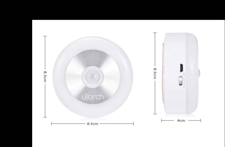 LED Human Body Sensor Night Light Touch Sensor Light