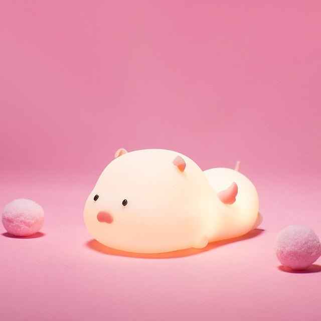 Pig Silicone Night Light