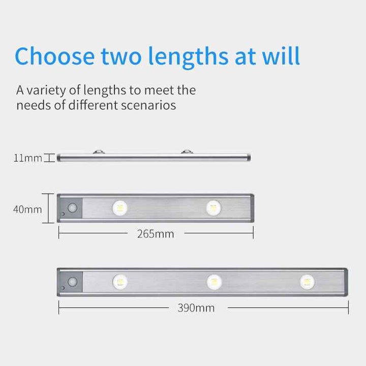 2 PCS Motion Sensor Kitchen Night Light